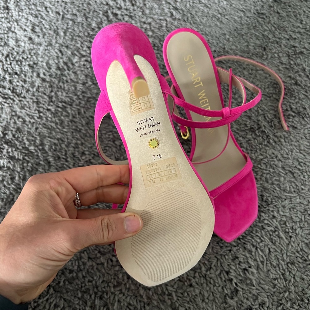 Stuart Weitzman Sandals - Never Worn! Sz 7.5 - image 4
